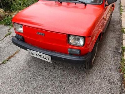 Usata Fiat 126 1970 Rosso Utilitaria