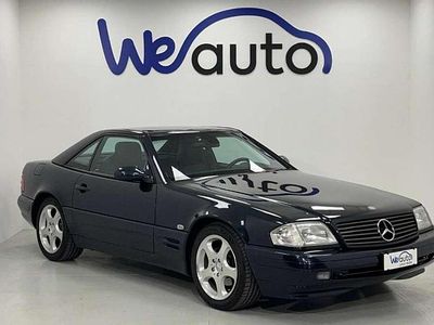 Usata Mercedes SL320 224 CV (164 kW) 1999 Blu/azzurro Cabrio