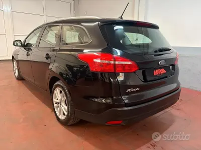 Usata Ford Focus 120 CV (88 kW) 2018 Nero Furgone