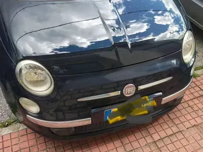 Usata Fiat 500 69 CV (50 kW) 2010 Blu/azzurro Utilitaria