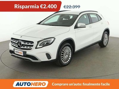 Usata Mercedes GLA200 Business 136 CV (100 kW) 2019 Bianco SUV