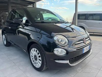 Usata Fiat 500 Lounge 69 CV (50 kW) 2016 Nero Berlina