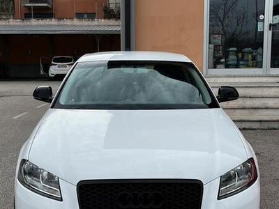 Usata Audi A3 S-Line 102 CV (75 kW) 2010 Bianco Coupé