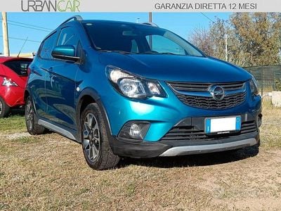 Usata Opel Karl Rocks 73 CV (53 kW) 2018 Blu Utilitaria