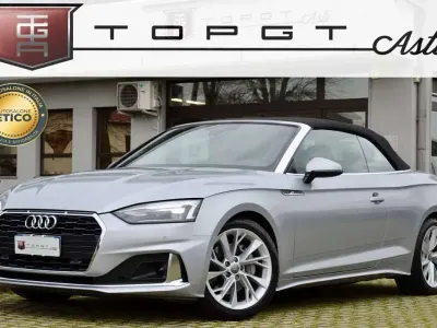 Usata Audi A5 Cabriolet Ambiente 190 CV (139 kW) 2020 Argento floret Cabrio