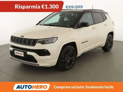 Usata Jeep Compass 150 CV (110 kW) 2021 Bianco SUV