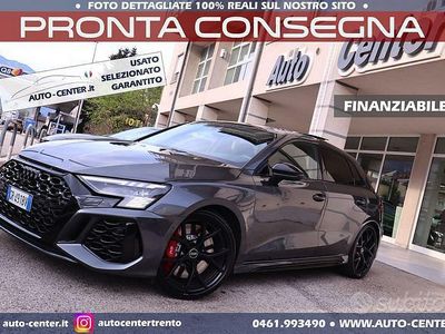 Usata Audi RS3 Comfort 400 CV (294 kW) 2022 Grigio Berlina