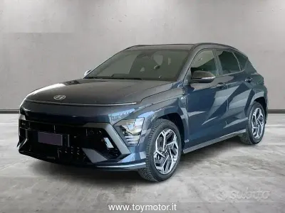 Usata Hyundai Kona N Line 141 CV (103 kW) 2023 Blu SUV