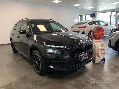 Usata Skoda Kamiq Monte Carlo 90 CV (66 kW) 2022 Nero SUV