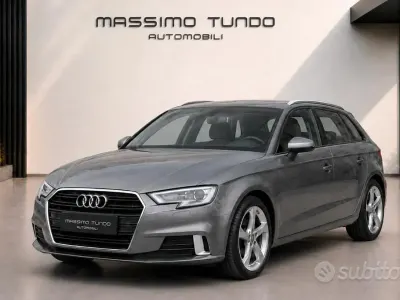 Usata Audi A3 Sport 116 CV (85 kW) 2018 Grigio Berlina