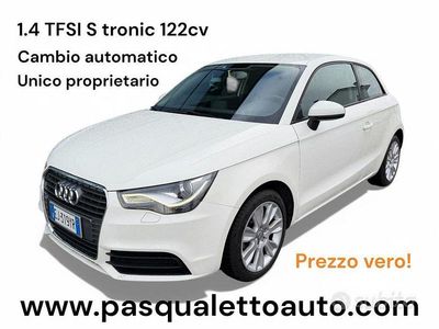 Usata Audi A1 Attraction 122 CV (89 kW) 2011 Bianco Utilitaria