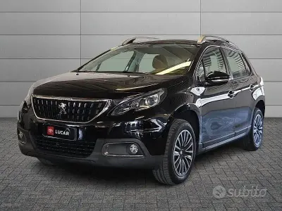 Usata Peugeot 2008 Active 102 CV (75 kW) 2019 Nero SUV