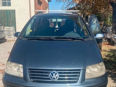 Usata VW Sharan 116 CV (85 kW) 2005 Blu Monovolume