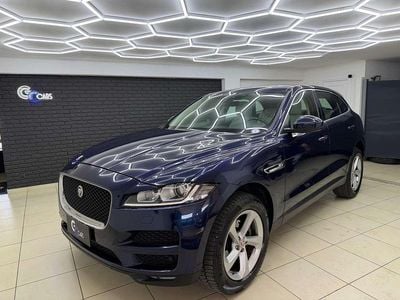 Usata Jaguar F-Pace Portfolio 179 CV (131 kW) 2019 Blu/azzurro SUV