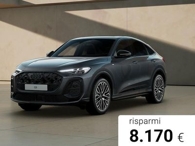Nuova Audi Q5 Sportback Advanced 204 CV (150 kW) 2025 Grigio daytona perlato SUV