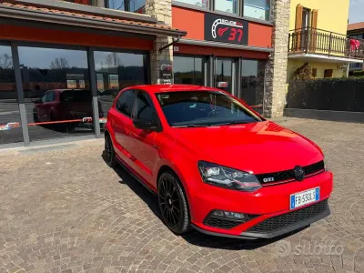 Usata VW Polo GTI 192 CV (141 kW) 2015 Rosso Berlina