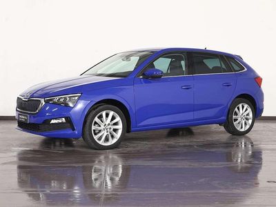 Usata Skoda Scala Style 110 CV (80 kW) 2022 Blu mediterraneo Utilitaria