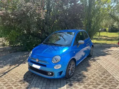 Usata Fiat 500 Collezione 69 CV (50 kW) 2019 Blu/azzurro Utilitaria