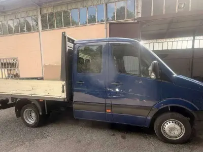 Usata VW Crafter 136 CV (100 kW) 2014 Blu/azzurro Furgone