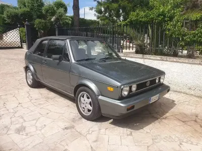 Usata VW Golf Cabriolet Karmann 1984 Grigio Cabrio