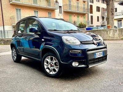 Usata Fiat Panda 4x4 S 74 CV (54 kW) 2015 Blu Utilitaria