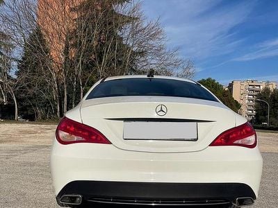 Usata Mercedes CLA200 136 CV (100 kW) 2014 Bianco Coupé