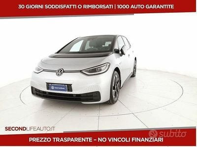 Usata VW ID.3 Pure 110 kW (150 CV) 2022 Grigio Utilitaria