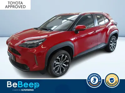 Usata Toyota Yaris Trend 92 CV (67 kW) 2022 Rosso metallizzato Utilitaria