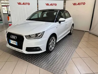 Usata Audi A1 Sportback Admired 90 CV (66 kW) 2016 Bianco Utilitaria