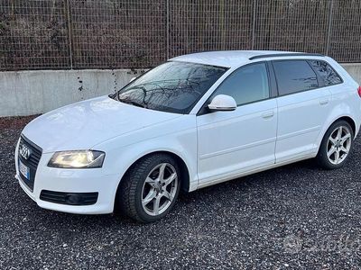 Usata Audi A3 140 CV (102 kW) 2010 Bianco Utilitaria