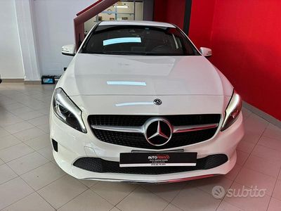 Usata Mercedes A180 109 CV (80 kW) 2017 Bianco Berlina