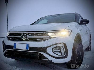 Usata VW T-Roc R-line 150 CV (110 kW) 2023 Bianco SUV