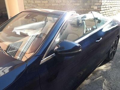 Usata Mercedes C200 184 CV (135 kW) 2021 Blu/azzurro Cabrio