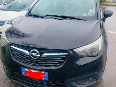 Usata Opel Crossland X 82 CV (60 kW) 2017 Nero SUV