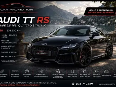 Usata Audi TT RS 400 CV (294 kW) 2018 Nero Coupé