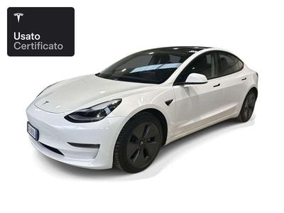 Pearl white multicoat Usata 2020 Tesla Model 3 Long Range AWD Berlina | 29.200 € (Buon prezzo)