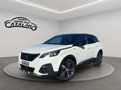 Usata Peugeot 3008 GT-line 131 CV (96 kW) 2018 Bianco SUV