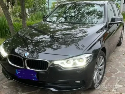 Usata BMW 318 150 CV (110 kW) 2018 Nero Berlina