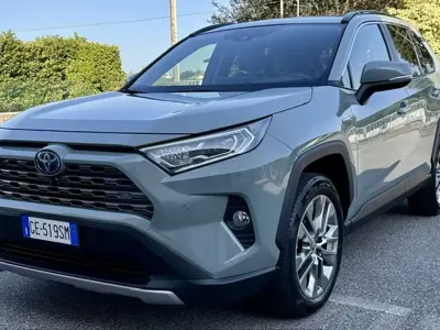 Usata Toyota RAV4 Lounge 222 CV (163 kW) 2021 Verde SUV