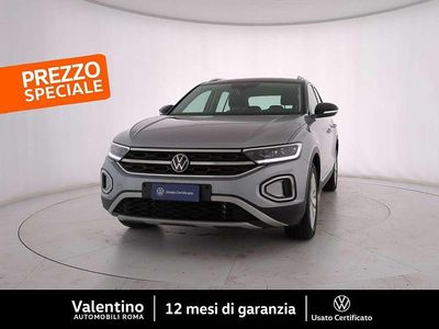 Usata VW T-Roc Style 110 CV (80 kW) 2022 Grigio SUV