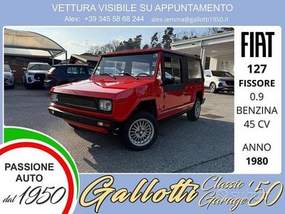Usata Fiat 127 45 CV (33 kW) 1980 Rosso/arancio Cabrio