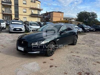 Usata Jaguar XF Sportbrake Business Edition 163 CV (119 kW) 2014 Verde Station wagon