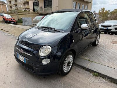 Usata Fiat 500C Rock 69 CV (50 kW) 2011 Blu Cabrio
