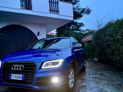 Usata Audi Q5 S-Line 150 CV (110 kW) 2017 Blu SUV