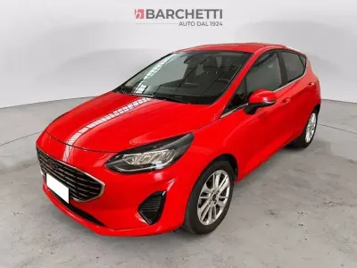Usata Ford Fiesta Titanium 75 CV (55 kW) 2023 Rosso Utilitaria