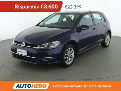Usado VW Golf VII Business 150 CV (110 kW) 2020 Azul Berlina