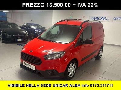 Usata Ford Transit Courier Trend 101 CV (74 kW) 2021 Rosso Furgone