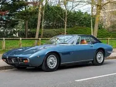 Usata Maserati Ghibli 335 CV (246 kW) 1971 Blu Cabrio