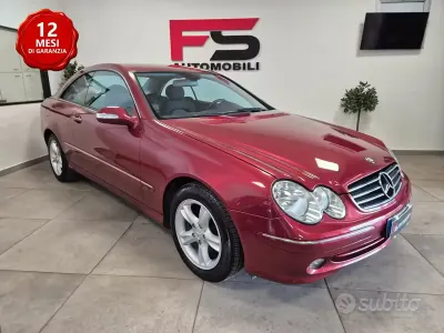Brugt Mercedes CLK200 Avantgarde 163 HK (119 kW) 2003 Rød Coupe