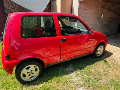 Usata Fiat Cinquecento 54 CV (39 kW) 1996 Rosso Utilitaria
